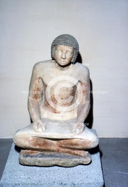 Egyptian Scribe Old Kingdom, 2400BC-2000 BC. Artist: Unknown.