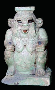 Egyptian statuette of Bes