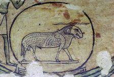 Egyptian painting of Amon as a Ram