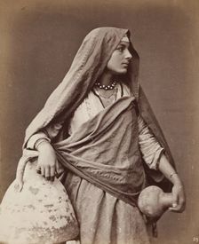 Egyptian Woman, 1876. Creator: Carlo Naya