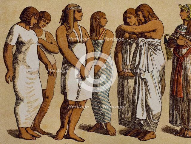 Egyptian Women, Old Kingdom. Creator: Unknown.