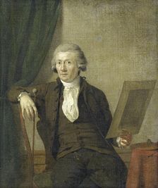 Egbert van Drielst (1745-1818), Painter, 1785-1793. Creator: Jan Ekels the Younger
