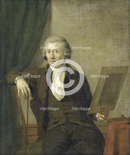 Egbert van Drielst (1745-1818), Painter, 1785-1793. Creator: Jan Ekels the Younger.