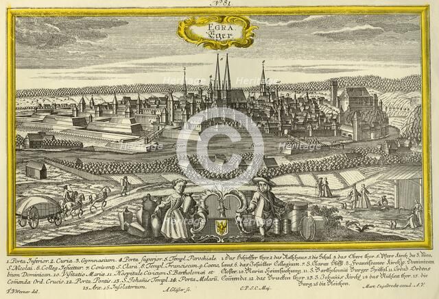 Eger, c1740.  Creator: A Gläßer.