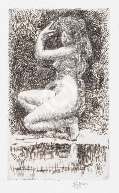 Egeria, 1929. Creator: Frederick Childe Hassam.