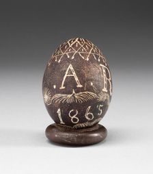 Egg, 1865. Creator: Unknown