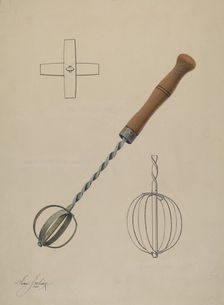 Egg Beater, 1937. Creator: Ivar Julius