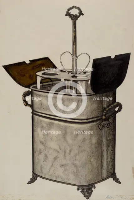 Egg Boiler, c. 1939. Creator: Richard Taylor.