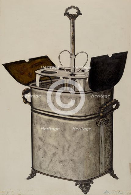Egg Boiler, c. 1939. Creator: Richard Taylor.