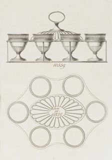 Egg Caddy, ca. 1790. Creator: Matthew Boulton