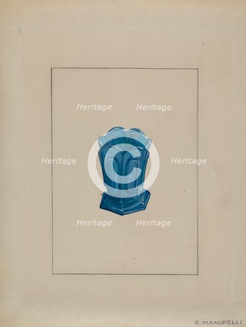 Egg Glass, c. 1936. Creator: Raymond Manupelli.