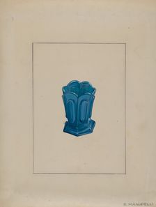 Egg Glass, c. 1936. Creator: Raymond Manupelli