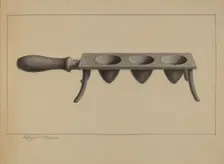 Egg Roaster, c. 1937. Creator: Filippo Porreca