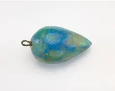 Egg-shaped ornament, Late Period, 404-399 BCE. Creator: Unknown