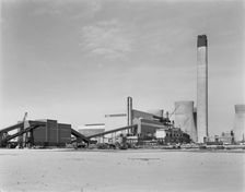 Eggborough Power Station, A19, Eggborough, Selby, North Yorkshire, 30/11/1965. Creator: John Laing plc