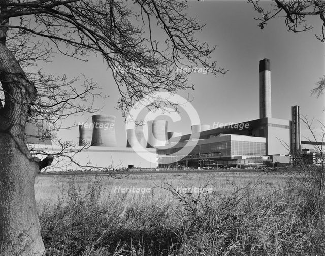 Eggborough Power Station, A19, Eggborough, Selby, North Yorkshire, 30/11/1966. Creator: John Laing plc.