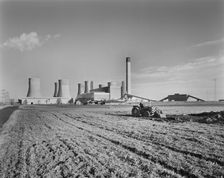 Eggborough Power Station, A19, Eggborough, Selby, North Yorkshire, 30/11/1966. Creator: John Laing plc