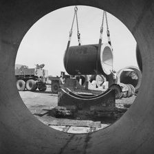 Eggborough Power Station, A19, Eggborough, Selby, North Yorkshire, 31/07/1963. Creator: John Laing plc