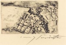 Egge (Harrow), 1916. Creator: Lovis Corinth