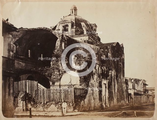 Eglise Merced, c.1866. Creator: Paul Emile Miot.