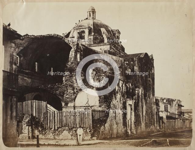 Eglise Merced, c.1866. Creator: Paul Emile Miot.