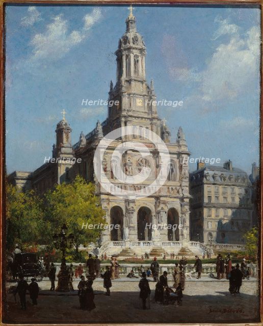 Eglise de la Trinite, c1880. Creator: Louis Beroud.