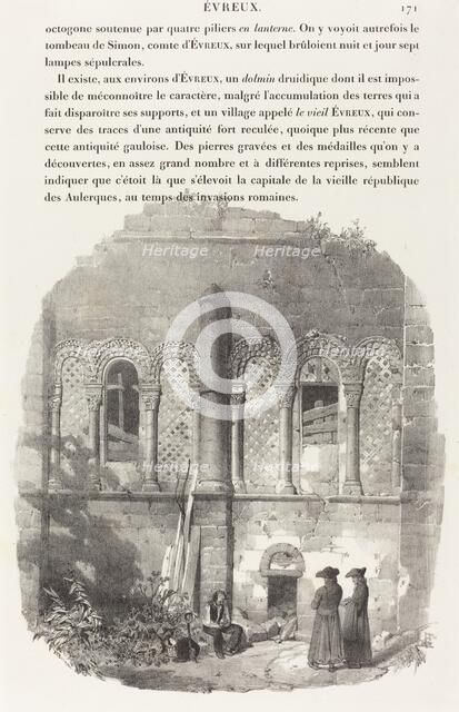 Eglise de Saint-Taurin, Evreux, 1824. Creator: Richard Parkes Bonington.