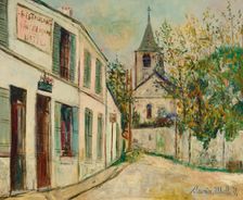 Église des Vaux-de-Cernay, c1930. Creator: Utrillo, Maurice (1883-1955)