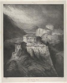 Eglise Saint Jean, Thiers, 1831. Creator: Godefroy Engelmann