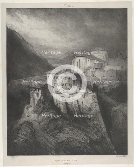 Eglise Saint Jean, Thiers, 1831. Creator: Godefroy Engelmann.