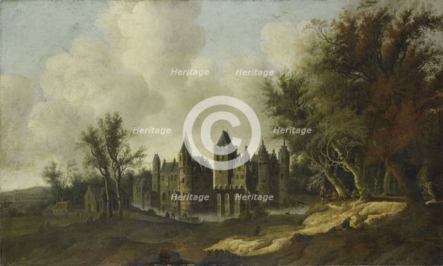 Egmond Castle, 1653. Creator: G.W. Berckhout.