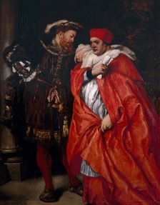 Ego et Rex Meus 1888; King Henry VIII and Cardinal Wolsey. Artist: Sir John Gilbert
