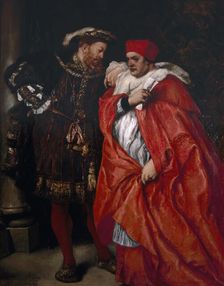 Ego et Rex Meus 1888; King Henry VIII and Cardinal Wolsey. Artist: Sir John Gilbert