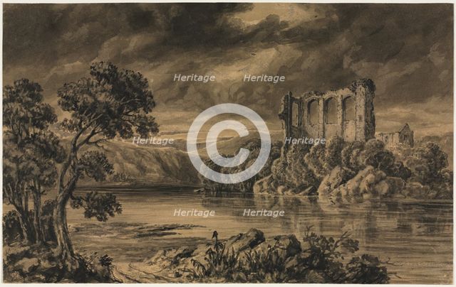 Egremont Castle, Cumberland. Creator: Joseph Mallord William Turner (British, 1775-1851).