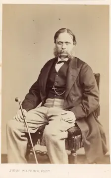 Egron Sellif Lundgren, (1815-1875), c1850s. Creator: John Watkins