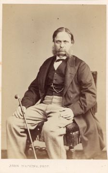 Egron Sellif Lundgren, (1815-1875), c1850s. Creator: John Watkins
