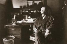 EH Harriman, American railway executive, 1901
