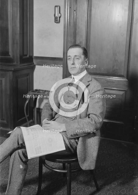 E.H.[i.e. F] Hutton, 1917. Creator: Bain News Service.