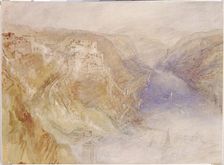 Ehrenbreitstein 1840-45. Artist: JMW Turner