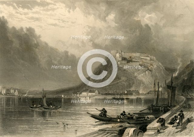 'Ehrenbreitstein', c1872. Creator: E I Roberts.