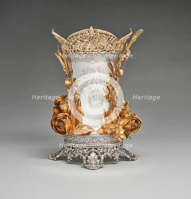 Ehret vase, 1889. Creator: Gorham Manufacturing Company.