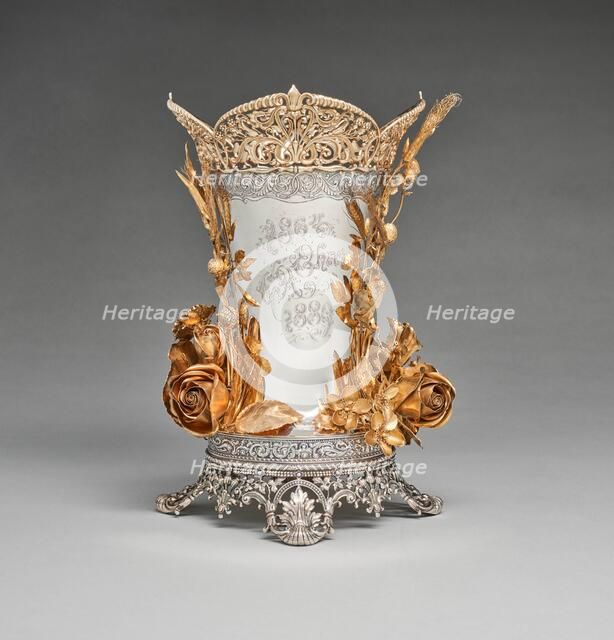 Ehret vase, 1889. Creator: Gorham Manufacturing Company.