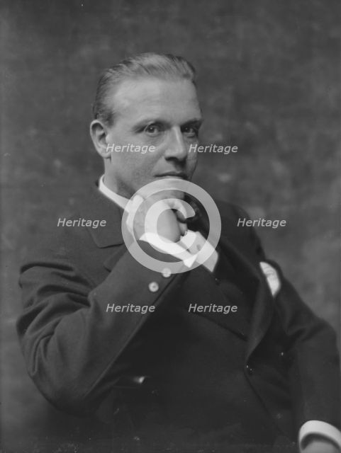 Eivers, H.H., Dr., portrait photograph, 1917 May 22. Creator: Arnold Genthe.