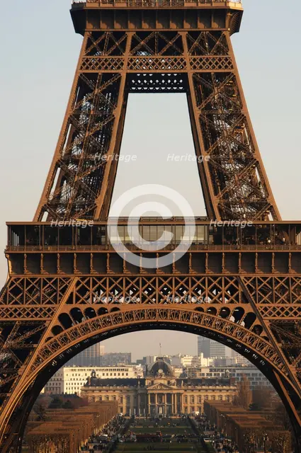 Eiffel Tower by Gustave Eiffel (1832-1923), Paris, France, 2008. Creator: Unknown.