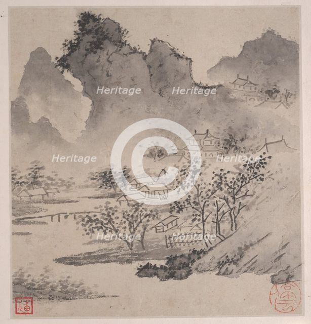 Eight Songs of the Xiao and Xiang Rivers. Creator: Wen Zhengming.