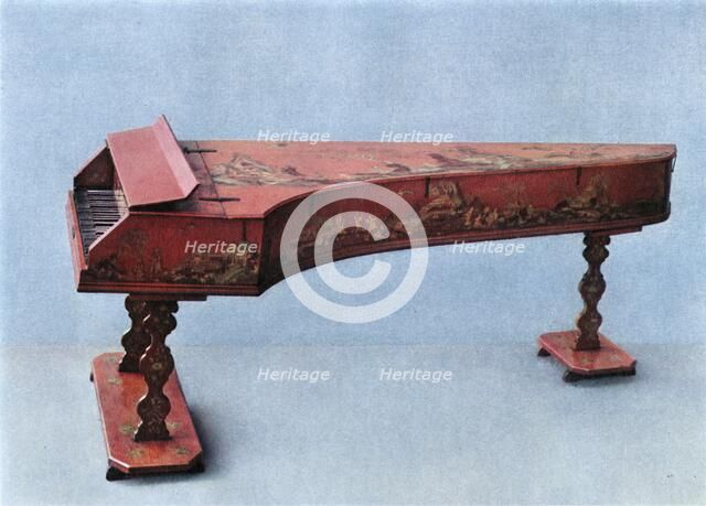 'Eighteenth century harpsichord', 1948. Artist: Unknown.