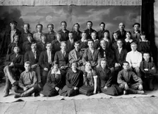 Eighth group of the Berd school of the second stage, 1929. Creator: GP Putintsev