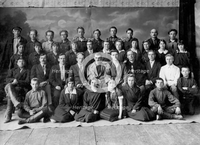 Eighth group of the Berd school of the second stage, 1929. Creator: GP Putintsev.