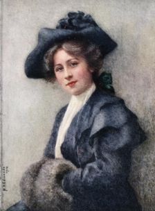 Eileen, Daughter of Henry Marshall 1913.Artist: N H Edmunds