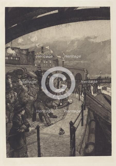 Ein Mord (A Murder), 1883. Creator: Max Klinger.